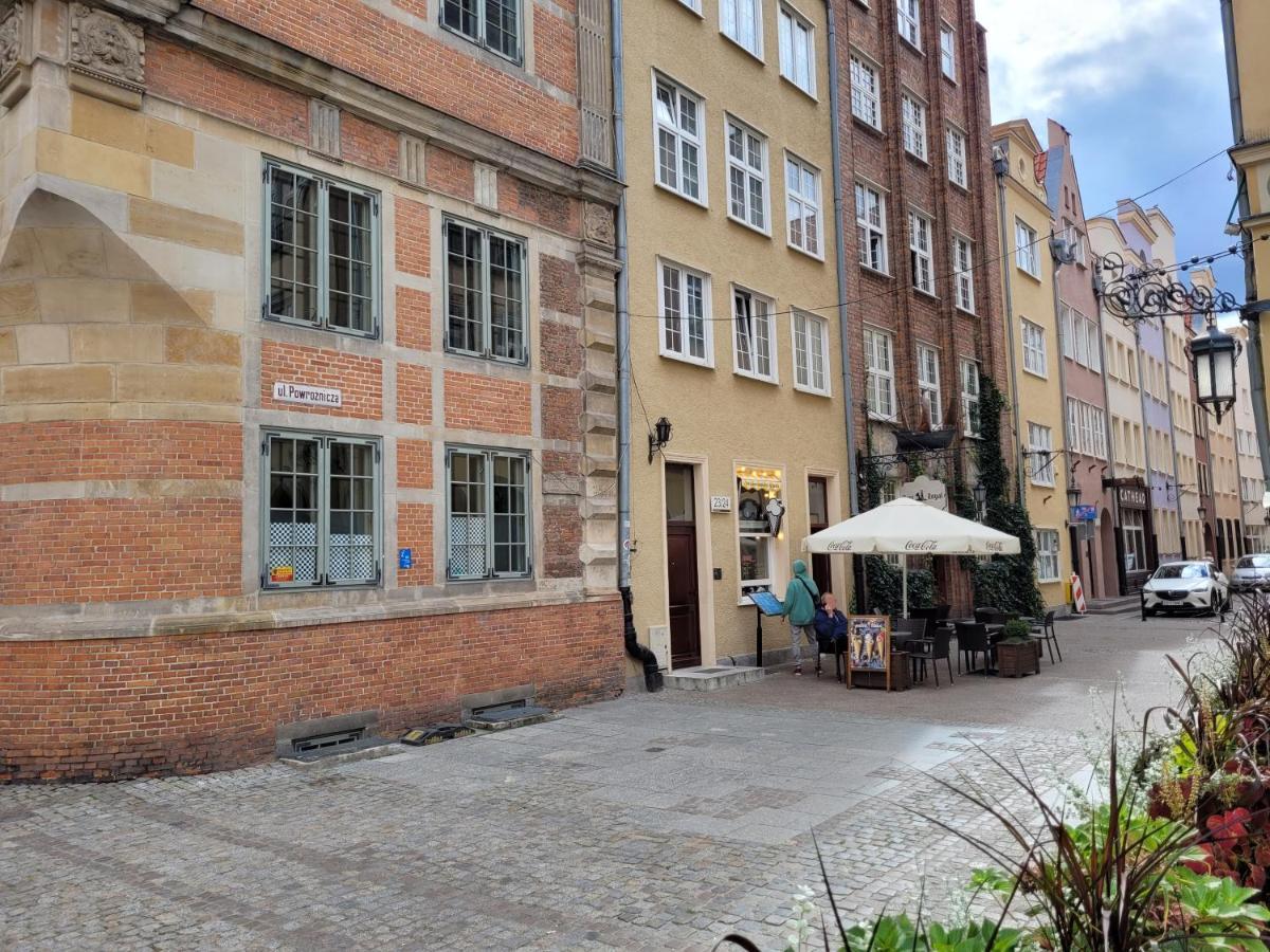 Apartament Stare Miasto Gdansk Z Widokiem Na Motlawe Eksteriør billede