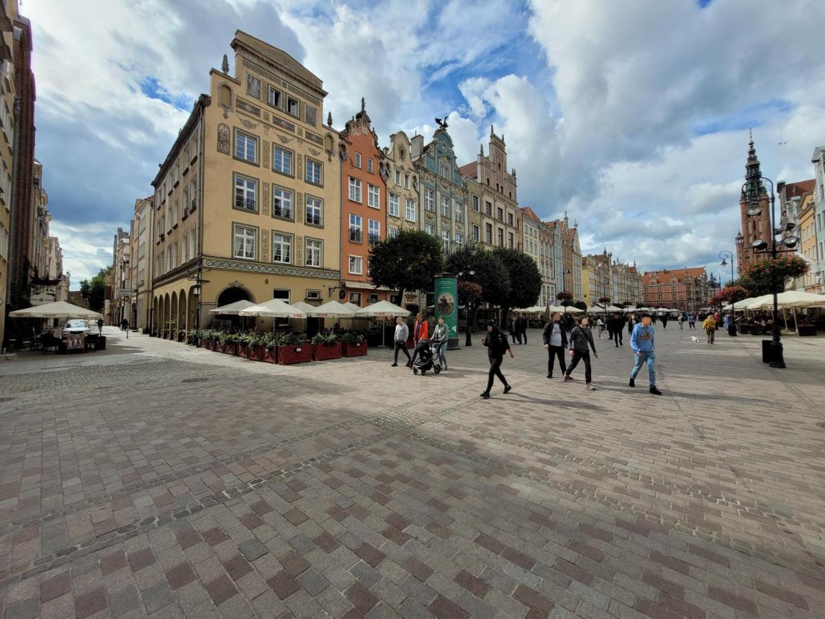 Apartament Stare Miasto Gdansk Z Widokiem Na Motlawe Eksteriør billede